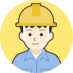 先輩社員1のプロフィールイラスト