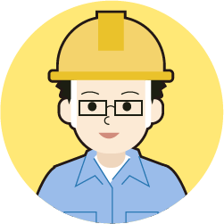 先輩社員2のプロフィールイラスト