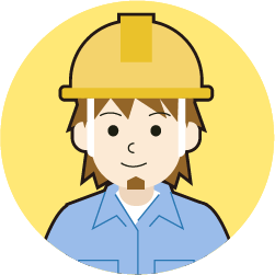 先輩社員3のプロフィールイラスト