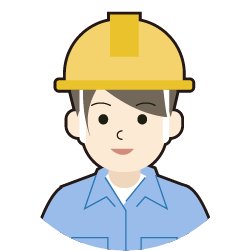 先輩社員4のプロフィールイラスト